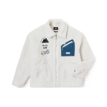 Lee Buddy Lee Series FW23 Puffer Jacket Unisex Ivory
