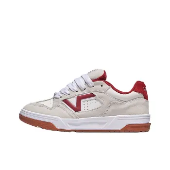 Upland Vans 'White Sun Dried Tomato Red'