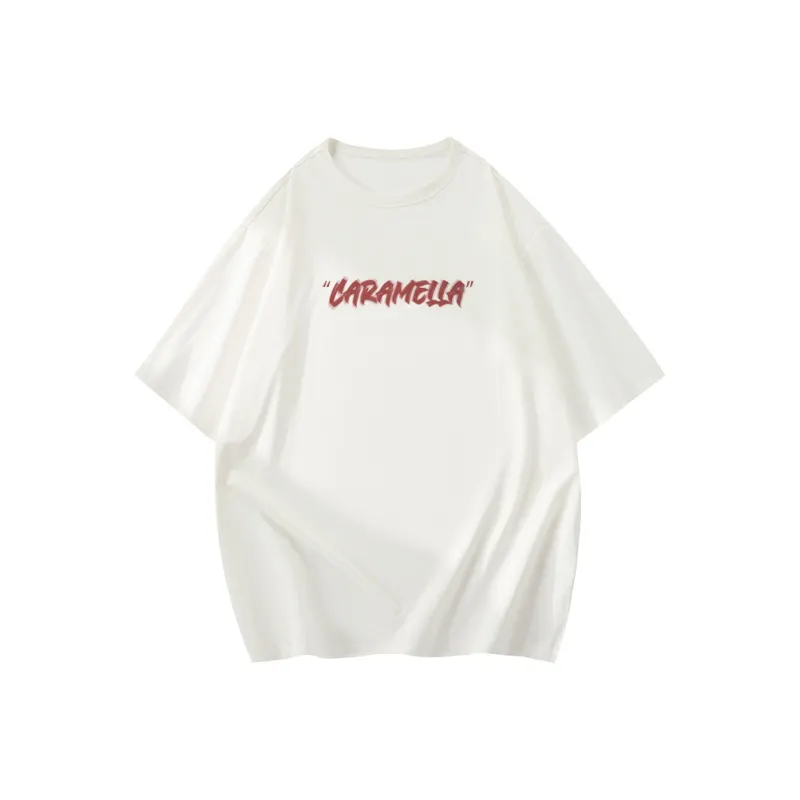 Caramella Drop Shoulder Sleeve T Shirt Women's-1