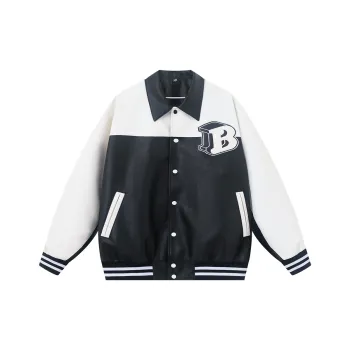 BTW Jackets Unisex Black+Ecru