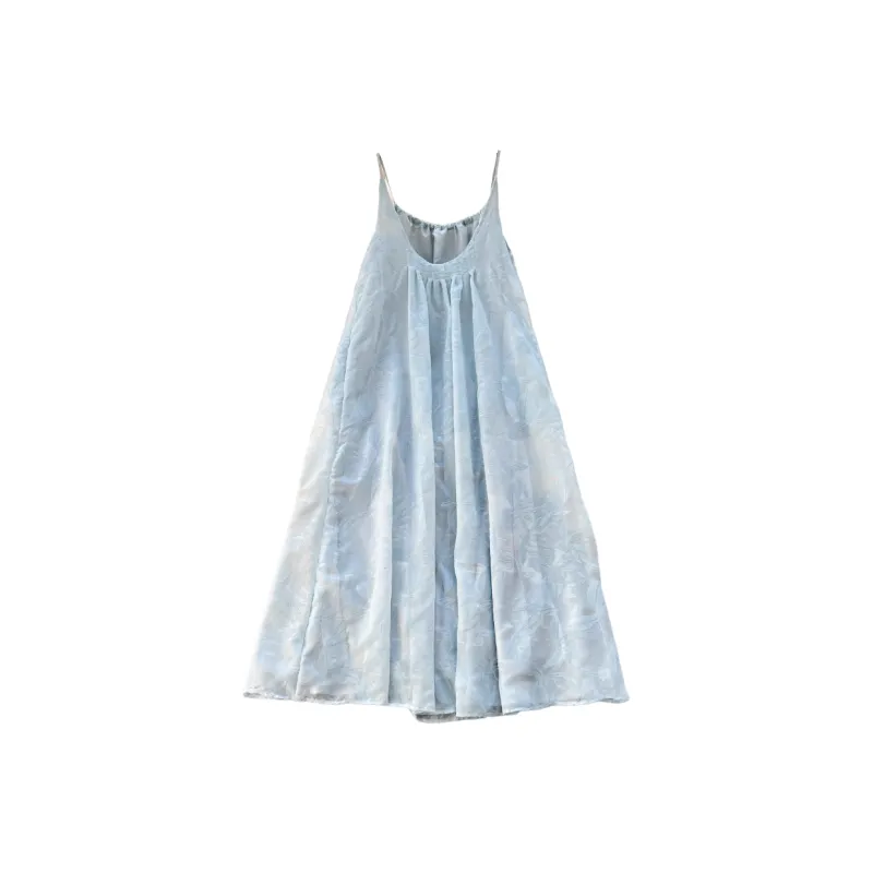 ARIADNAW STUDIO Slip Dress Women's Blue-1