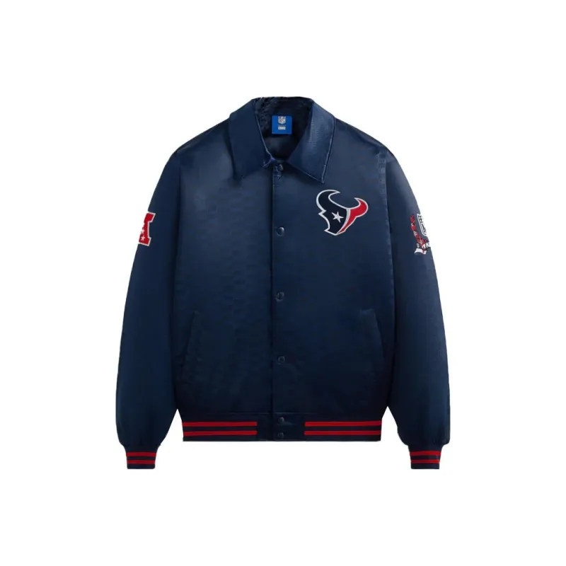 KITH X Nfl Texans Satin Bomber Jacket-0
