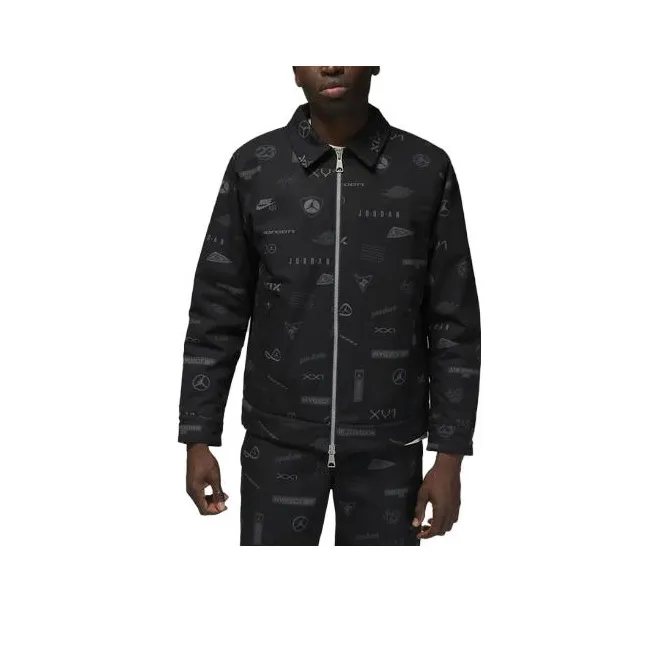 Jordan Flight Heritage Jackets Men Black-0