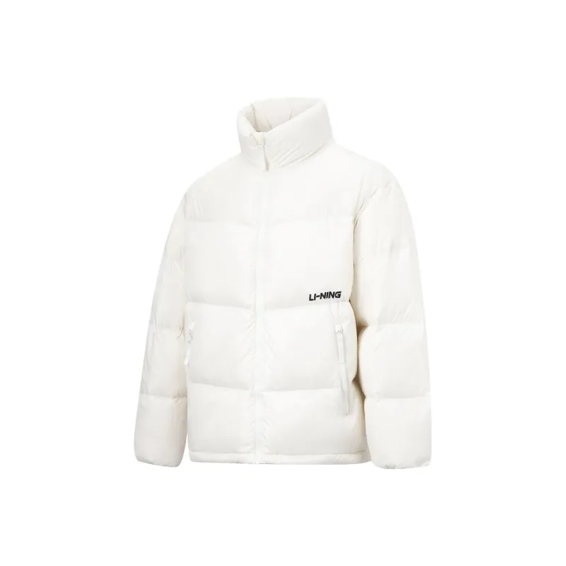 LiNing Fondue Down Series Down Jacket Unisex Ivory-0