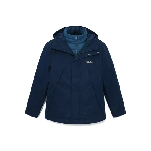 Timberland Waterproof And Windproof Windbreaker Jacket Men's Dark Sapphire
