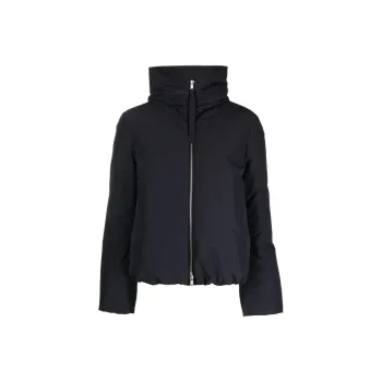 JIL SANDER Hooded Feather down Jacket
