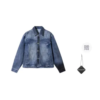 SANBAI STUDIO Denim Jacket Unisex Washed Blue