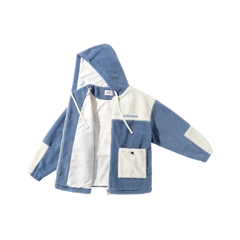DoraemonA Winter Lamb Velvet Jacket Unisex-2