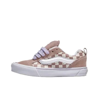 Vans Knu Skool Anti Slip Wear Resistant Low Top Skateboard Shoes Unisex Brown