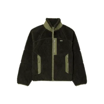 LACOSTE Jackets Coats Men's Olive Green