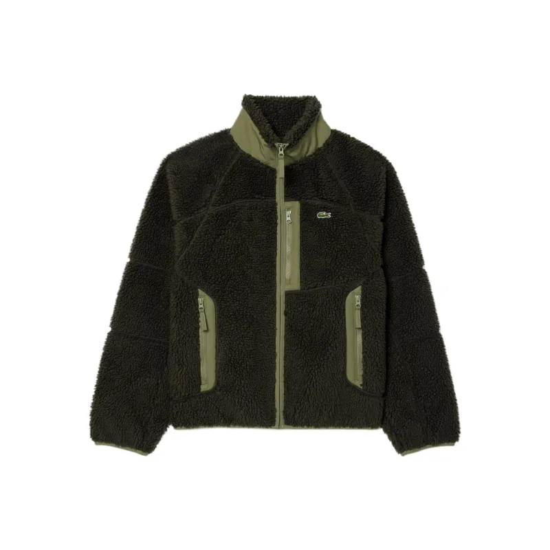 LACOSTE Jackets Coats Men's Olive Green-0