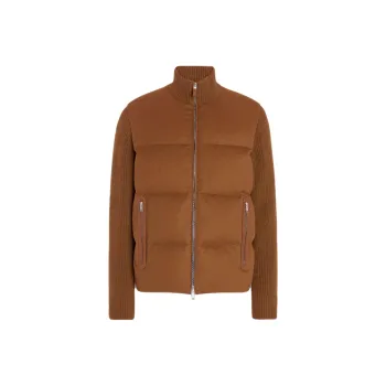 Zegna FW24 Down Jacket Men's Brown
