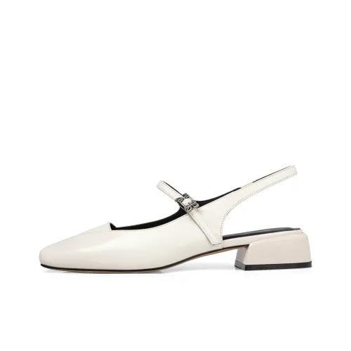 GOLDLION Block Heel High Heels Women's