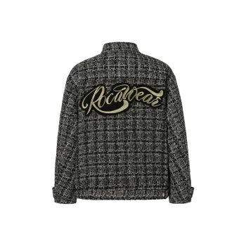 ROCAWEAR Puffer Jacket Unisex Black Multicolor