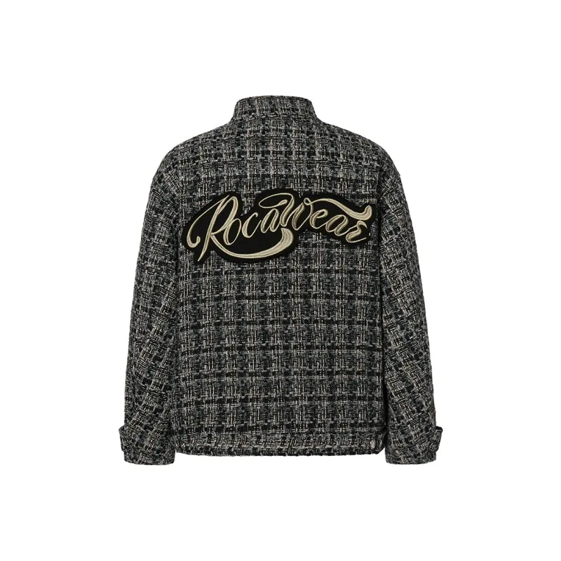ROCAWEAR Puffer Jacket Unisex Black Multicolor-0