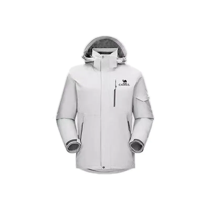 CAMEL Water Resistant Windproof Warm Anti Static Cold Resistant Rainproof Windbreaker Jacket Unisex-1