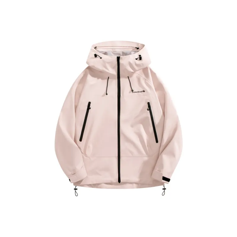 LEAVELAND Water Resistant Windproof Breathable 3 in 1 Windbreaker Jacket Unisex-5