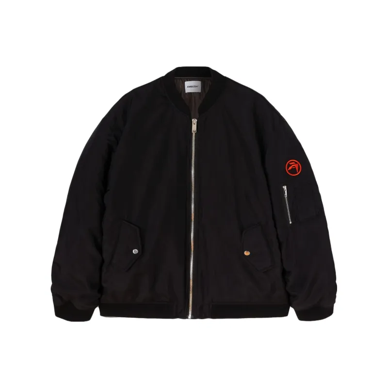 AMBUSH Logo embroidered Bomber Jacket-0