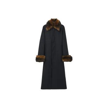 Alexander McQueen FW24 Coats Men's Black