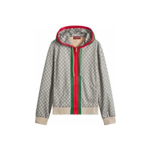 GUCCI Monogrammed Zip Up Jacket