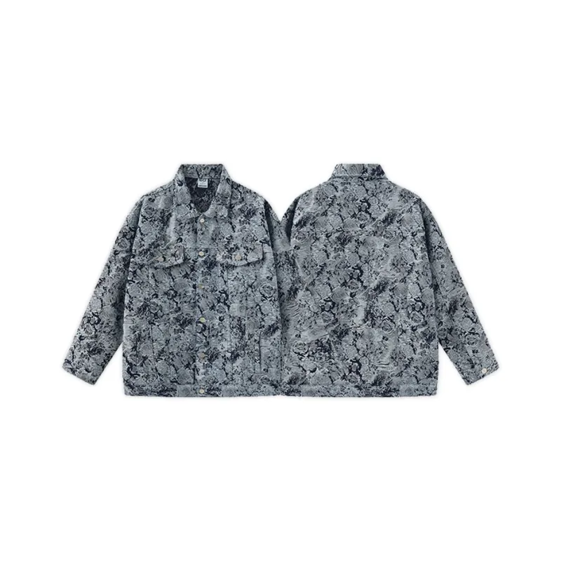 HELIPORT Denim Jacket Unisex Blue-0
