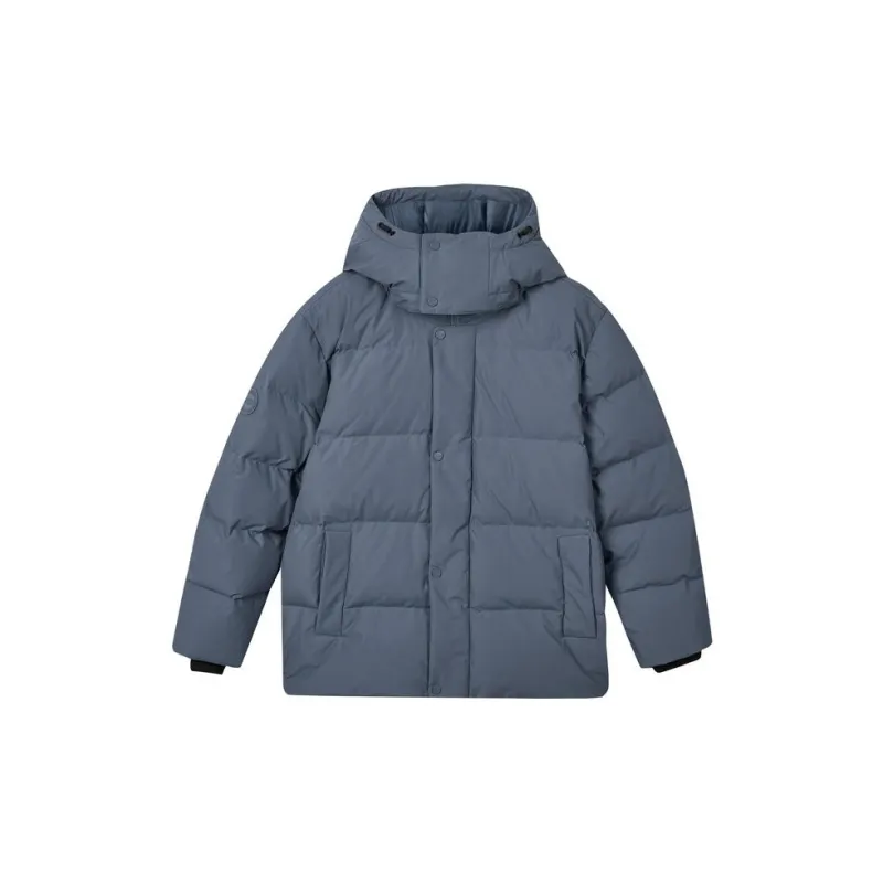 Skechers Down Jacket Men's Ink Gray-0