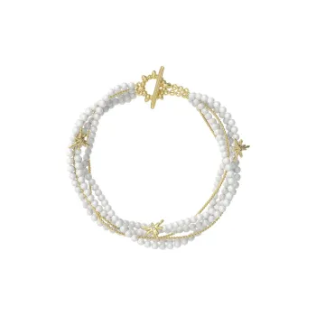 GOOGMO 18K Gold Plated Copper Bracelets Women's