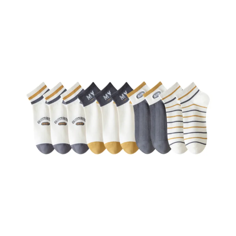 Lan Miao Ankle Socks Men's Combo Set-3