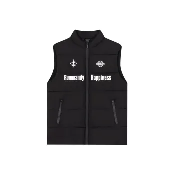 RUMMANDY Vests Unisex Black
