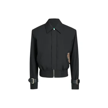 455EMBLE Jackets & Coats Unisex Black