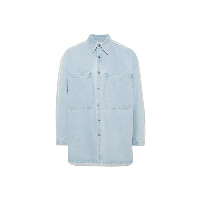 NANUSHKA Denim Jacket Unisex Indigo-0