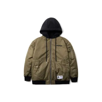 STARTER Down Jackets Unisex Khaki Green