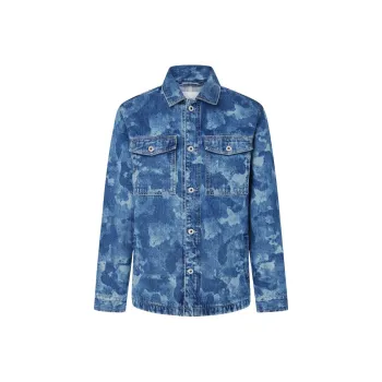 Pepe Jeans Denim Jacket Men's Blue