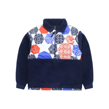 THE NORTH FACE Winter Olympics Limited Collection Velvet feel Coat Unisex Blue