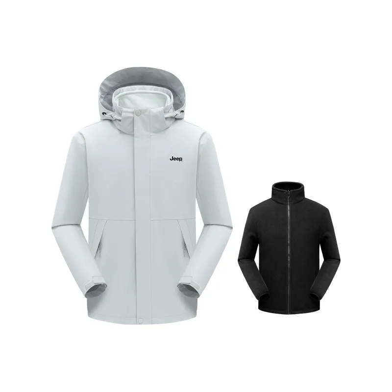 Jeep Windbreaker Jacket Trench Coat Unisex-4