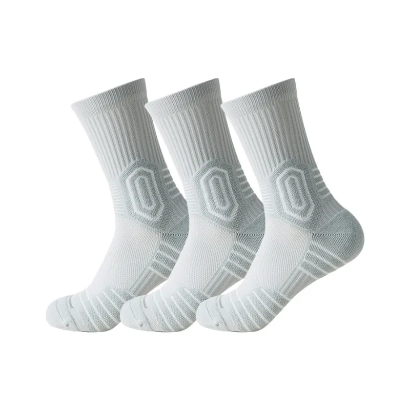 KANTANZHE Knee High Socks Unisex Combo Set Gray-1