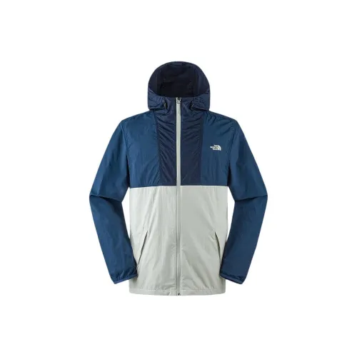 THE NORTH FACE Breathable Quick Dry UV Protection Sun Protection Clothing Men's Dark Blue