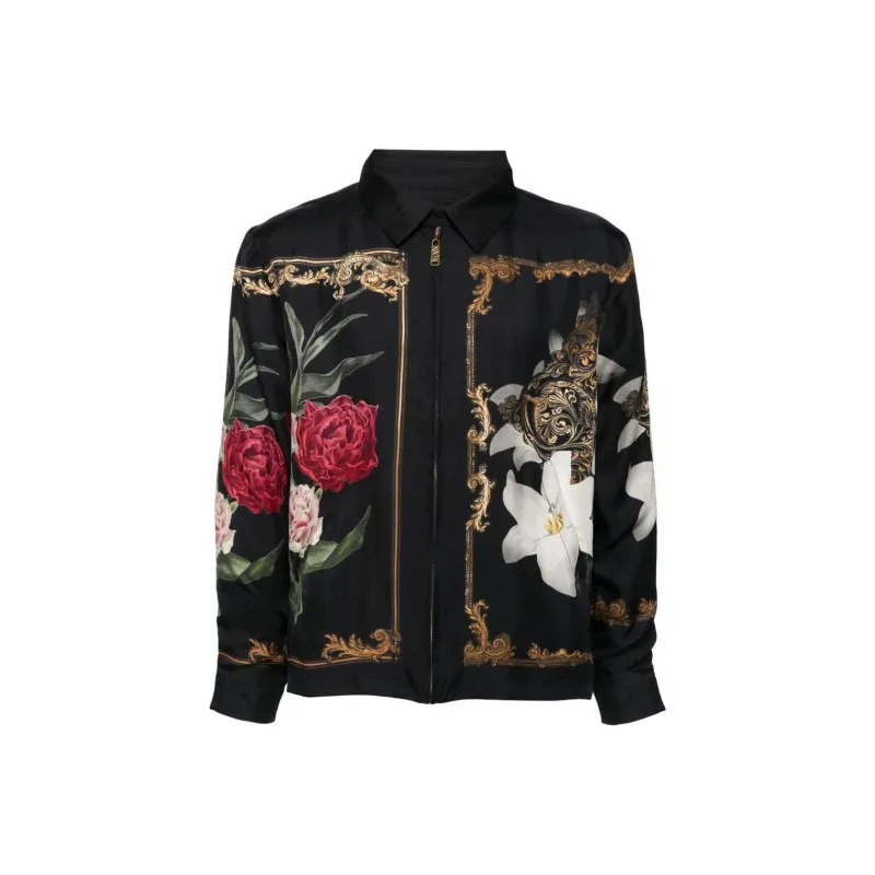 Camilla Magic In The Manuscripts print Silk Jacket-0