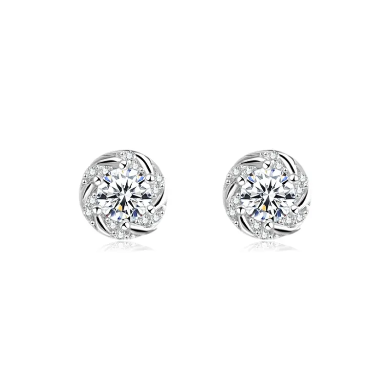 GUDS GAVE Alloy Stud Earrings Unisex-4