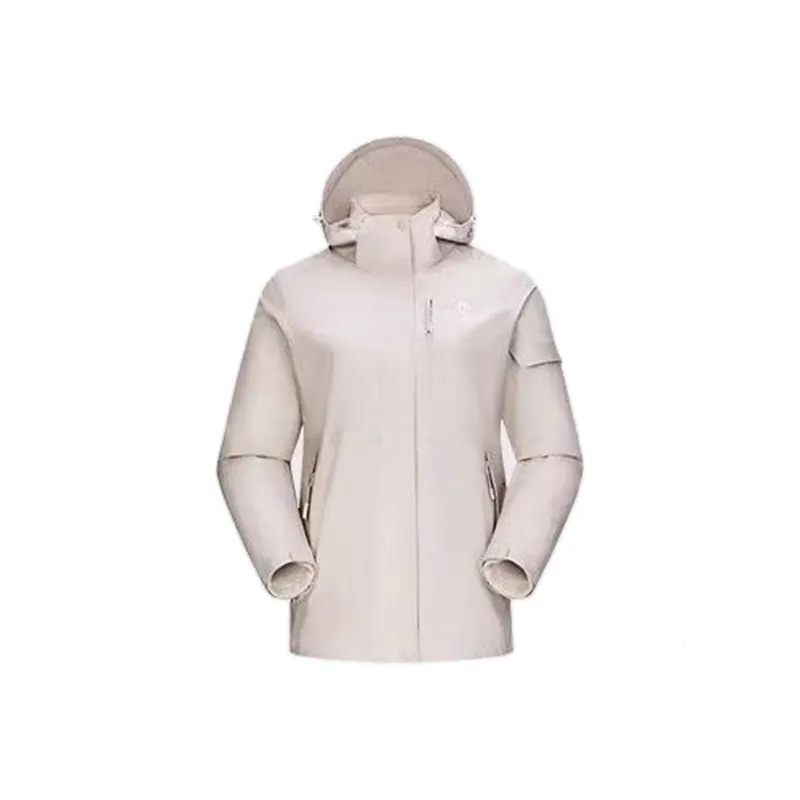 CAMEL Water Resistant Windproof Warm Anti Static Cold Resistant Rainproof Windbreaker Jacket Unisex-5