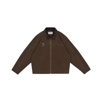 MYSAMESAME AW24 Jackets & Coats Unisex Coffee Brown