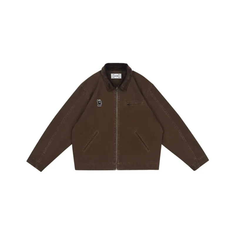 MYSAMESAME AW24 Jackets & Coats Unisex Coffee Brown-0