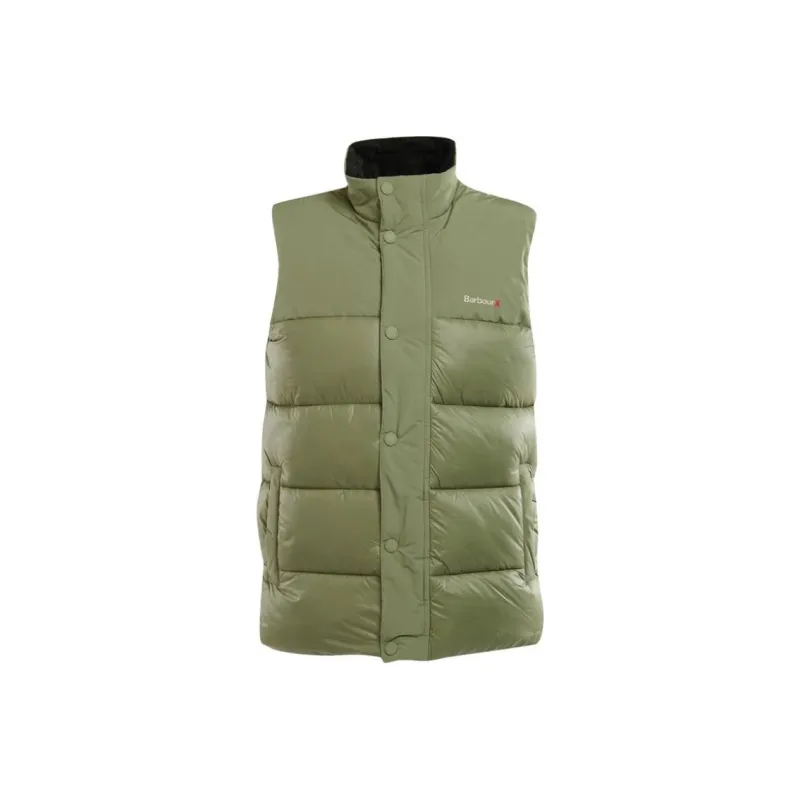 BARBOUR Vest Men's Light Moss Green-0