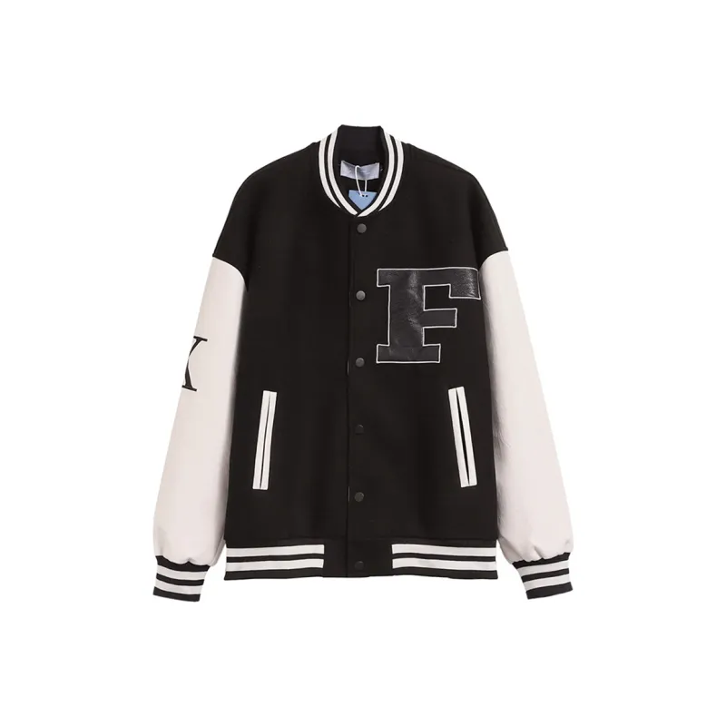 F3ML Baseball Jerseys Unisex Black-0