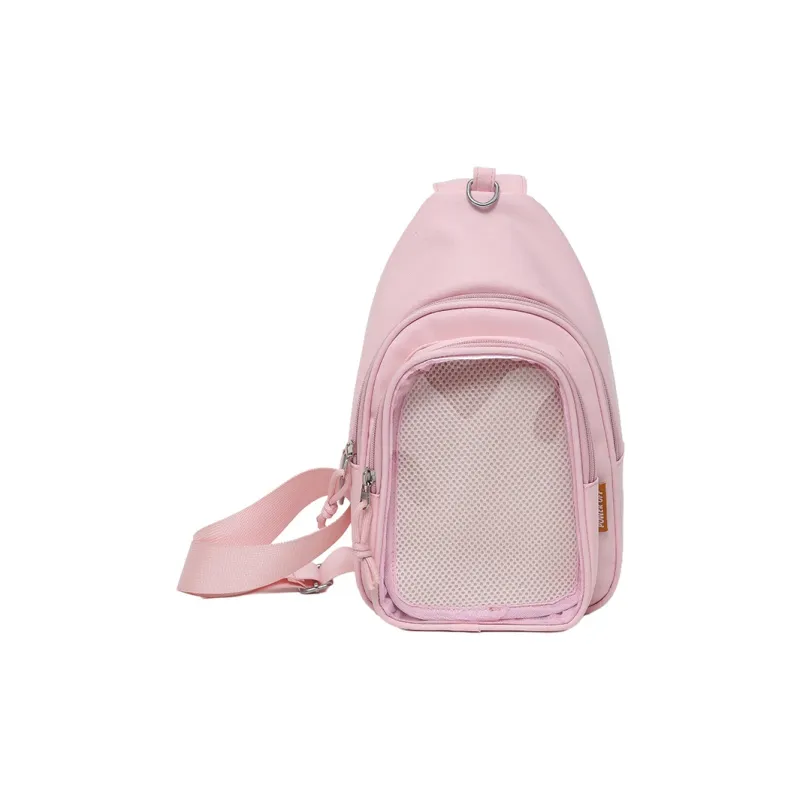 LEXI Nylon Sling Bag Unisex Multicolor-7