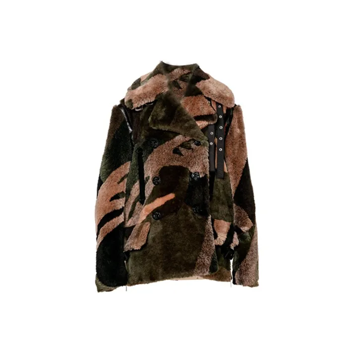 KAWS X Sacai Women'ss Fur Coat-3