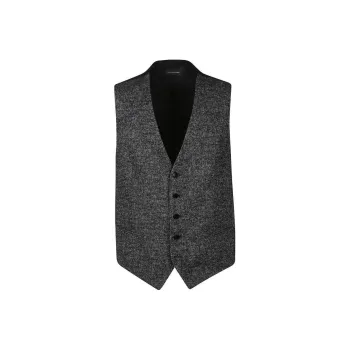 Tagliatore Vests Men Gray