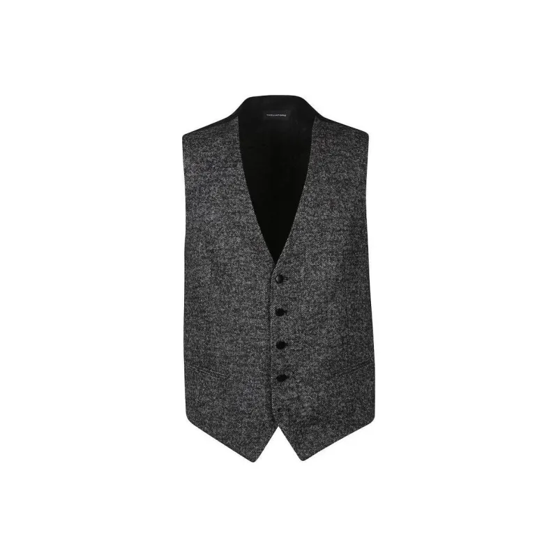 Tagliatore Vests Men Gray-0