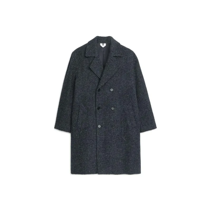 ARKET Coats Men Dark Blue-0