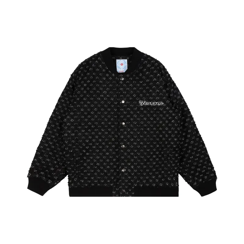 FEAROM Loose Fit Thickened Baseball Jacket Unisex-5